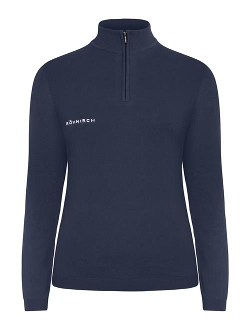 Kora Knitted Half Zip Röhnisch Navy