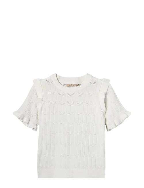 Sunny Ss Blouse Fliink White
