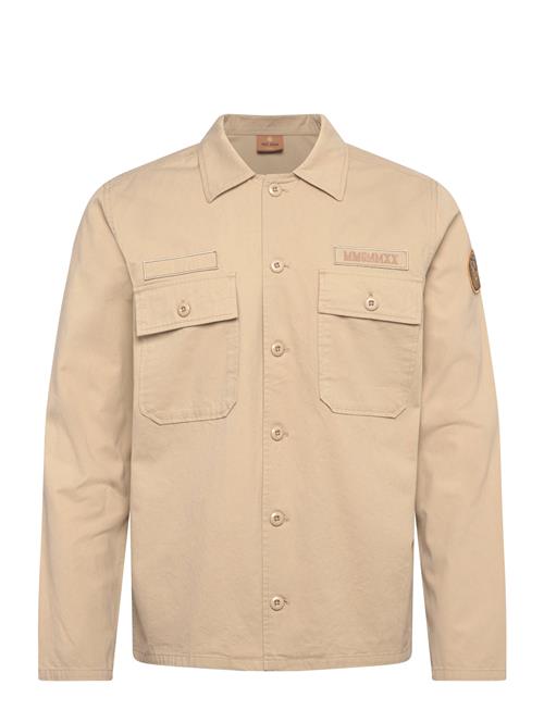 Mmgmarcello Uniform Overshirt Mos Mosh Gallery Beige