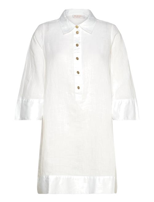 Ninette Solid Dress BUSNEL White