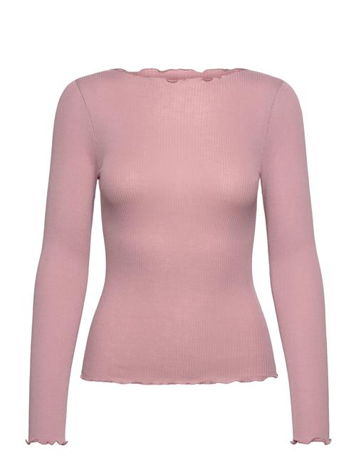 Rmwbalta Ls Regular Boatneck T-Shir RM By Rosemunde Pink