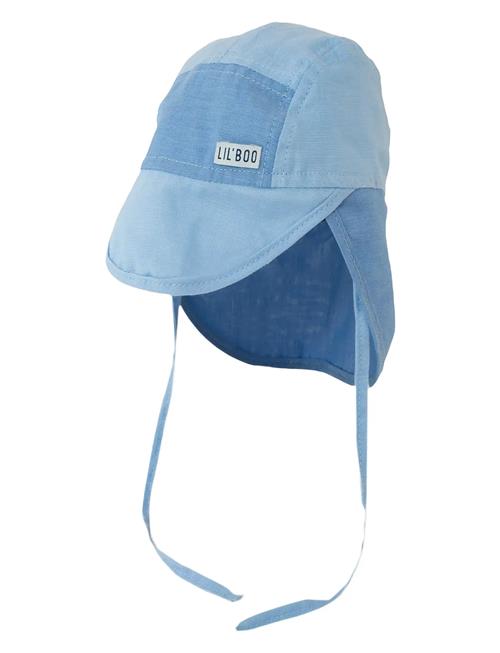 Soft Baby Sun Cap Lil' Boo Blue