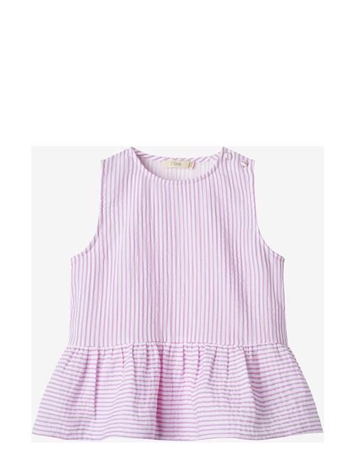Ciao Stripe Top Fliink Pink