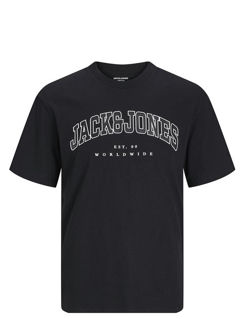 Jack & Jones Jjecaleb Varsity Tee Ss O-Neck Noos Mni Jack & J S Black