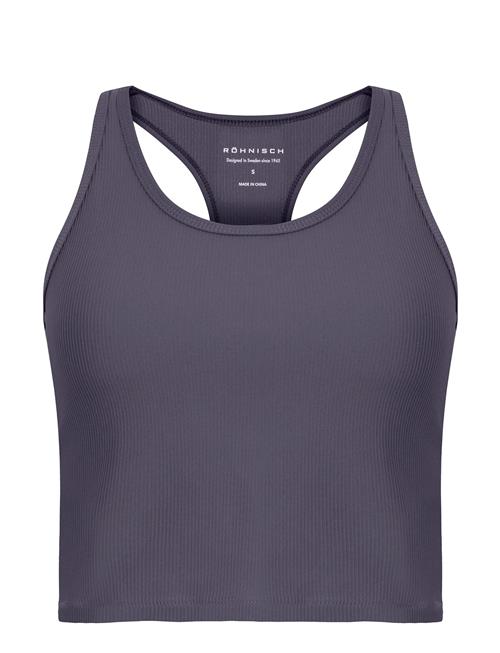 Ribbed R Tank Röhnisch Grey