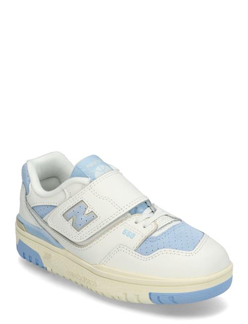 New Balance 550 Kids Bungee Lace With Hook & Loop Top Strap New Balance Blue