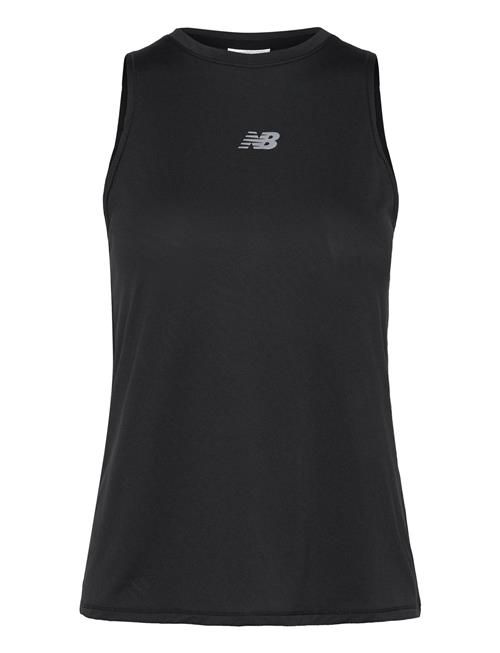 Jacquard Slim Tank New Balance Black