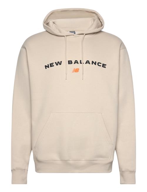 Reimagined Fleece Graphic Hoodie New Balance Beige