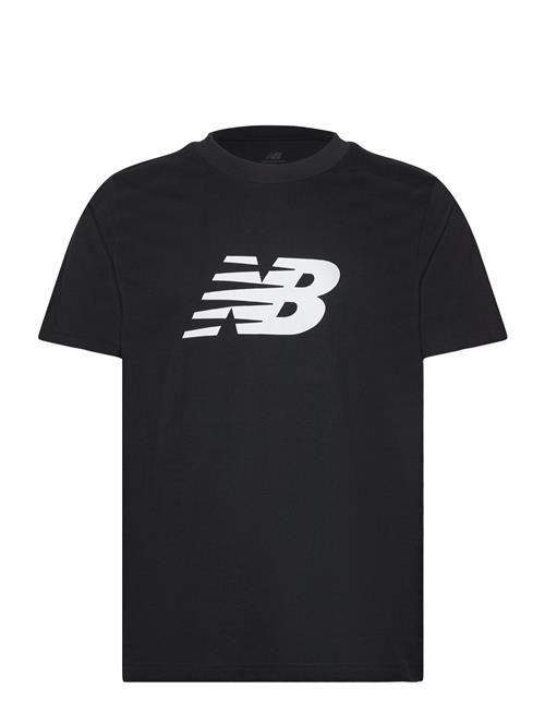 Sport Jersey Logo T-Shirt New Balance Black