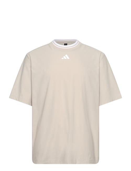 Btc Mock Polo Adidas Golf Beige