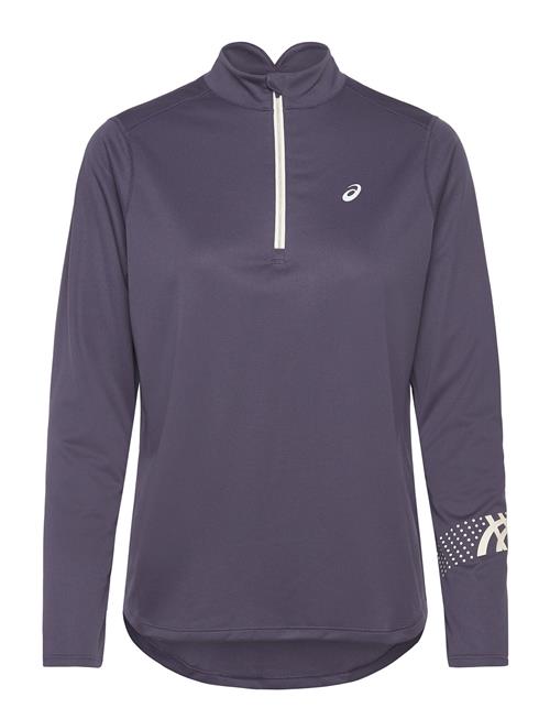 Asics Icon 1/2 Zip Ls Top Asics Blue