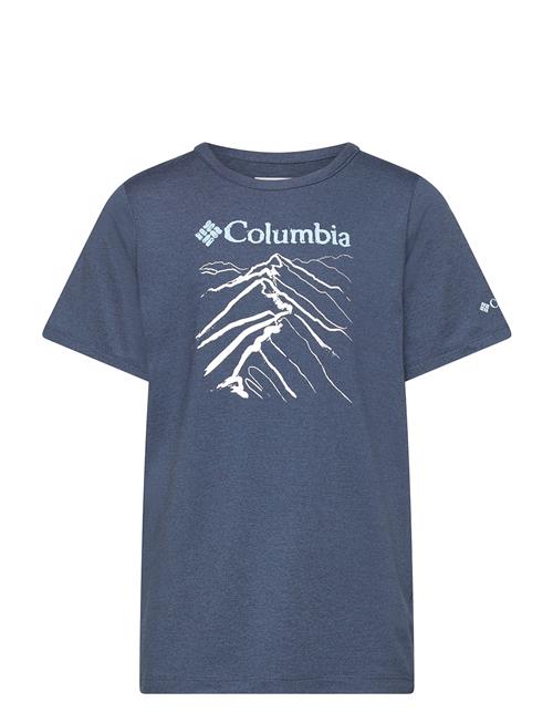 Tech Trail Short Sleeve Graphic Shirt Columbia Sportswear Navy