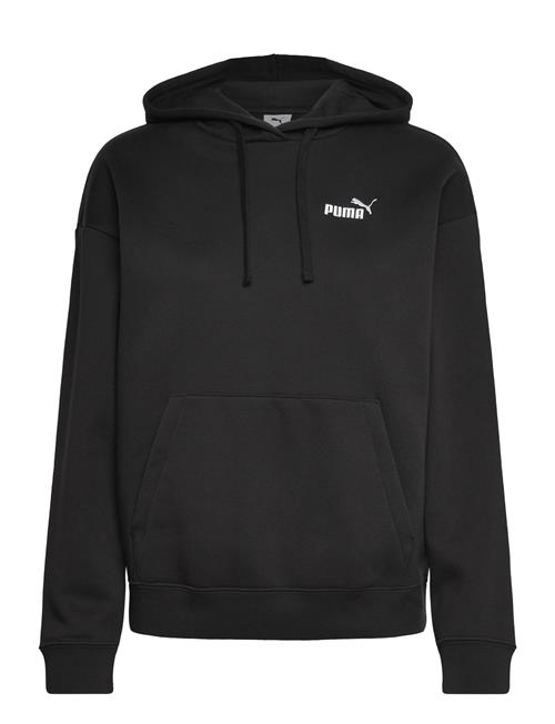 Ess Small No. 1 Logo Comfort Hoodie Fl PUMA Black