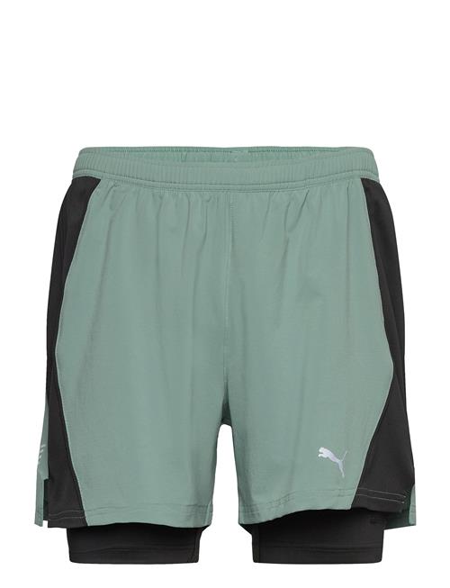 M Run Velocity 2In1 Short PUMA Green