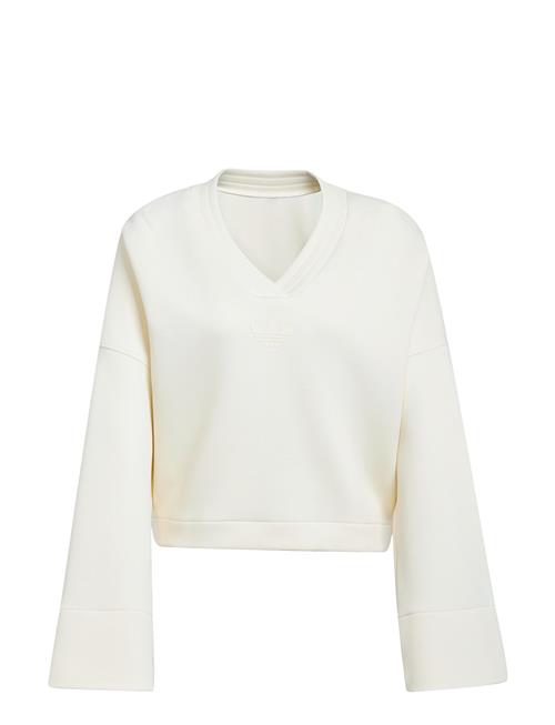 V-Sweatshirt Adidas Originals Cream