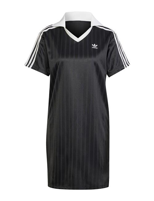 V-Neck Ss Dress Adidas Originals Black