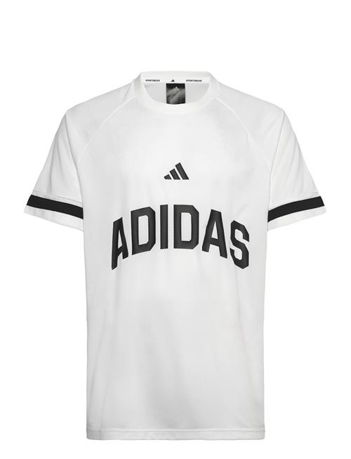 M Us Sport Tee Adidas Sportswear White