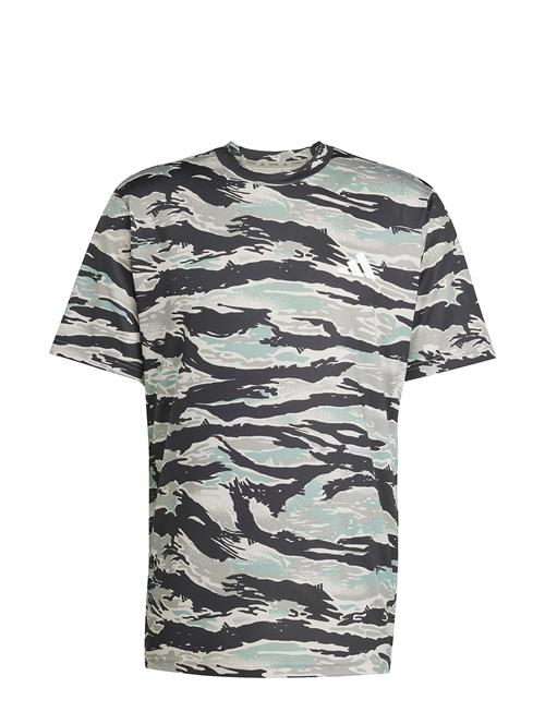 Camo Aop Tee Adidas Performance Silver