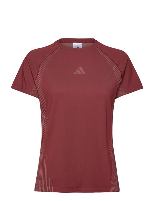Seamless Tshirt Adidas Performance Red