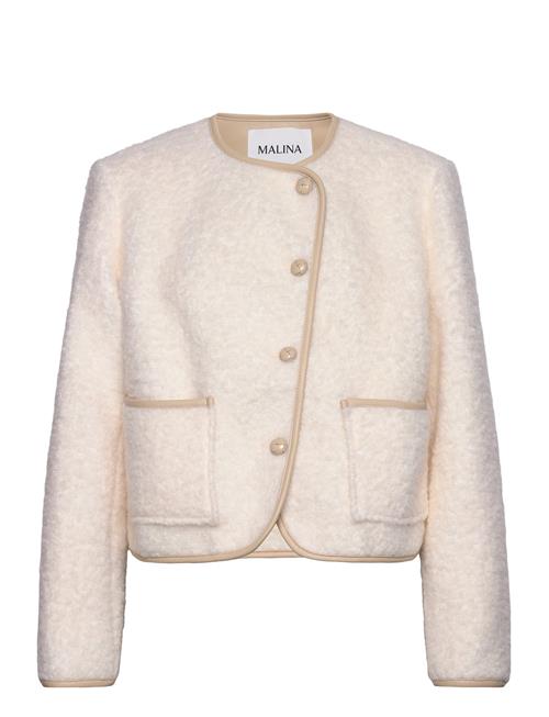 Nylah Wool Blend Jacket Malina Cream