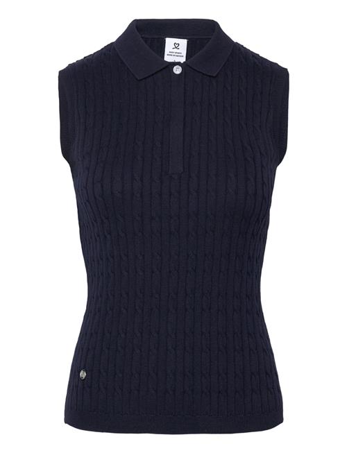Madelene Sl Polo Shirt Daily Sports Navy