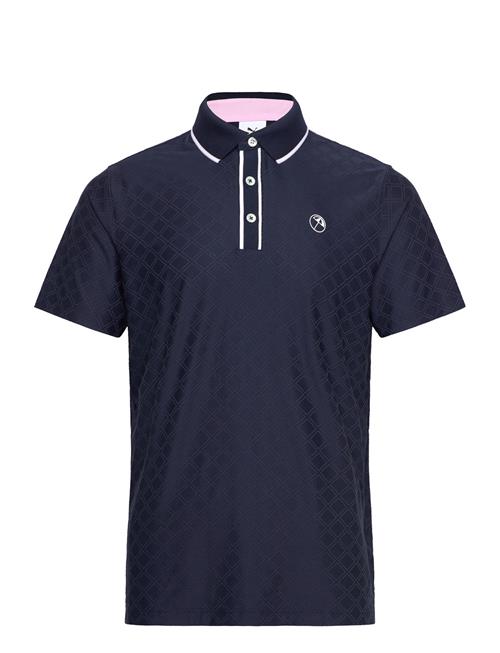 Puma X Ap Tipped Jacquard Polo PUMA Golf Navy