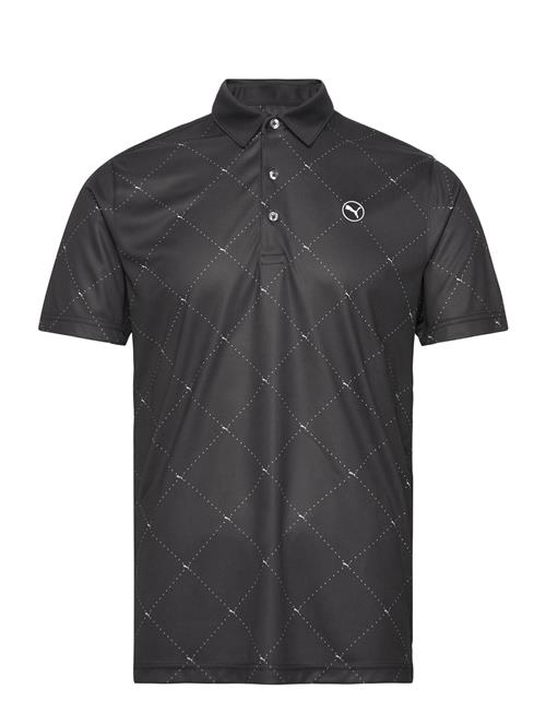Pure 2.0 Argyle Polo PUMA Golf Black