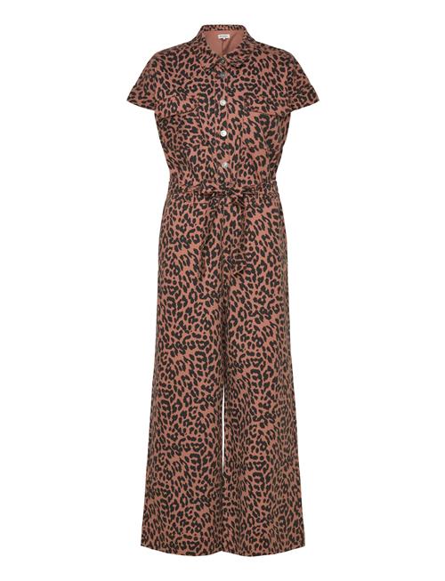 Mathildell Jumpsuit Ss Lollys Laundry Brown