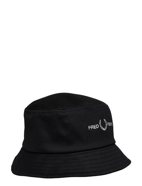 Flp Twill Bucket Hat Fred Perry Black