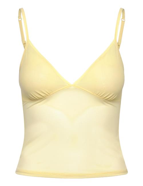 Mesh Cami Organic Basics Yellow