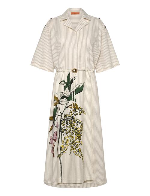2339 Crisp Stripe Shirting, Workwea STINE GOYA Cream