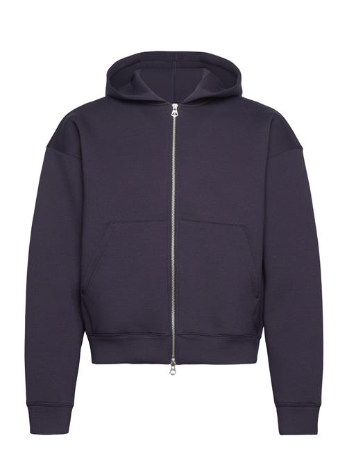 Simon Scuba Zip Hoodie Weekday Navy