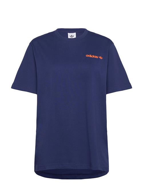 Bear Cafe Gfx T Adidas Originals Blue