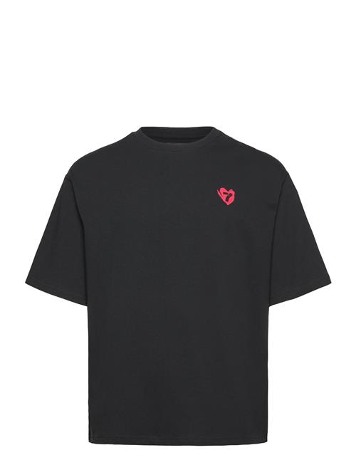 Organic Heavy Boxy Tee 7 DAYS Active Black