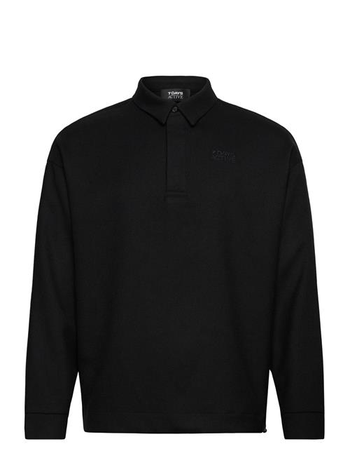 Polo Over Shirt 7 DAYS Active Black