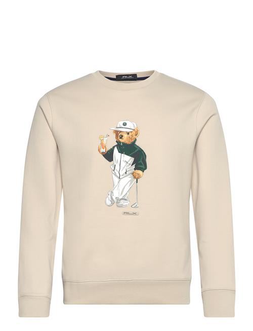 Classic Polo Bear Double-Knit Sweatshirt Ralph Lauren Golf Beige