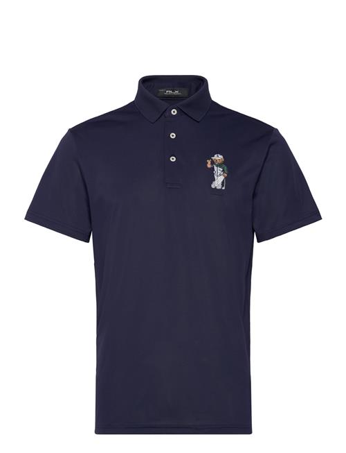 Tailored Fit Bear Performance Polo Shirt Ralph Lauren Golf Navy