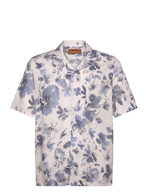 Mmgbabel Linen Shirt Mos Mosh Gallery Blue