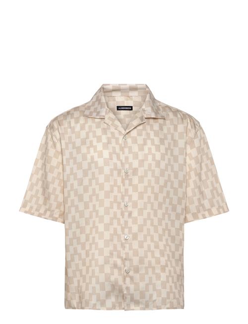 Ellis Stack Bridge Print Shirt J. Lindeberg Beige