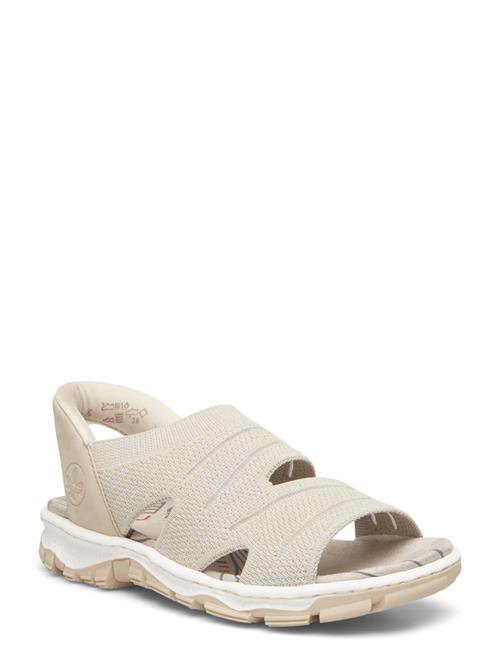 Rieker Ladies' Sandals 68895-14 Blue Rieker Cream