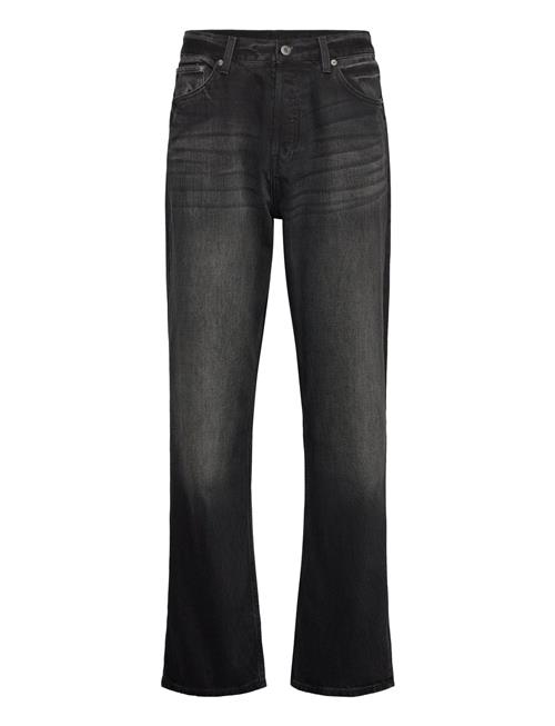 Space Relaxed Straight Jeans Weekday Black