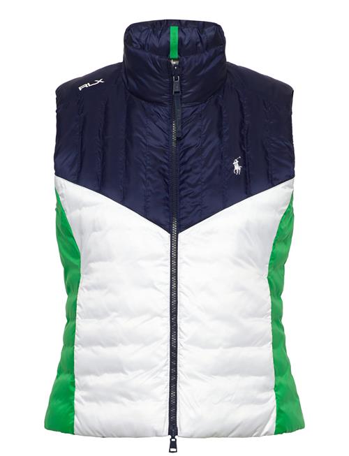 Reversible Channel-Quilted Ripstop Vest Ralph Lauren Golf Patterned