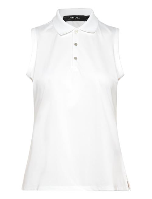 Classic Fit Sleeveless Polo Shirt Ralph Lauren Golf White