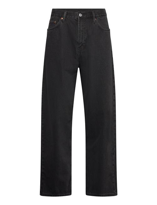 Galaxy Loose Straight Jeans Weekday Black