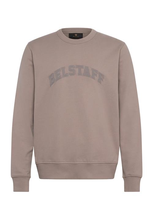 Training Sweatshirt Dark Ink Belstaff Beige