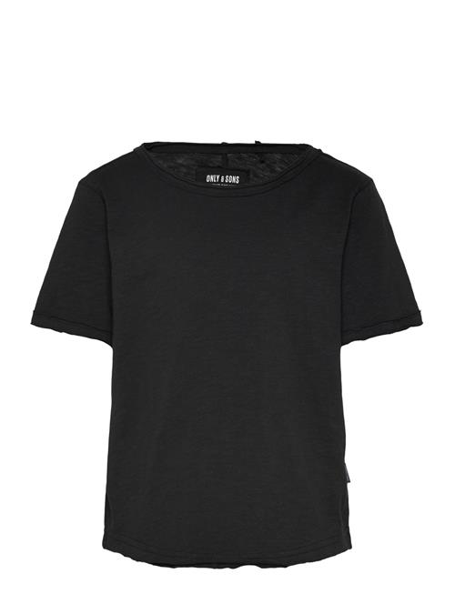 Osjbenne Longy Ss Tee Jrs Noos ONLY & SONS Black