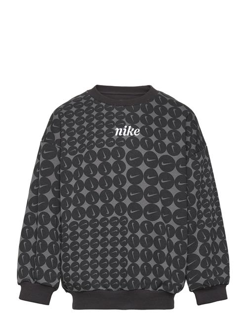 Nkg Essentials Aop Ft Crew Nike Black