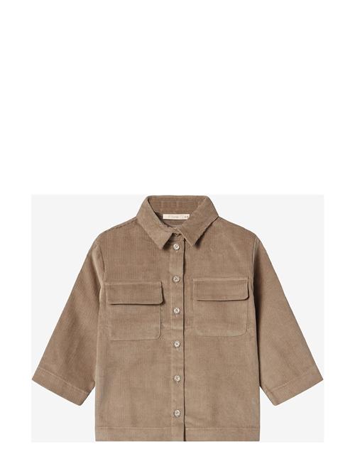 Billy Ls Shirt Fliink Brown