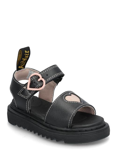 Marlowe Hearts T Black+Powder Pink T Lamper+Nebula Glitter Dr. Martens Black