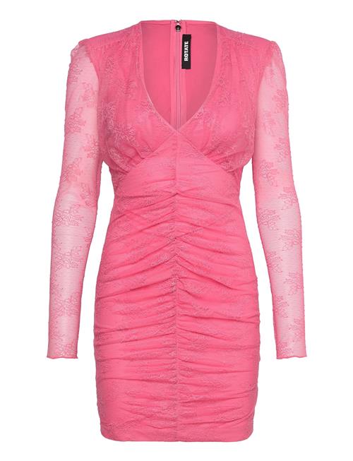 Lace Mini Ls Dress ROTATE Birger Christensen Pink